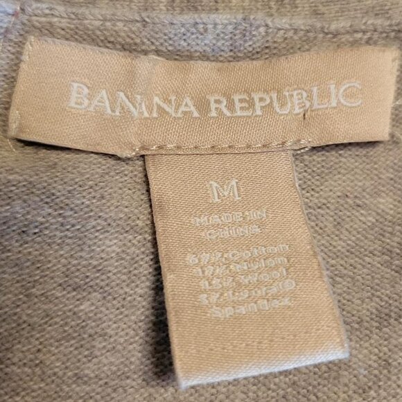 Banana Republic Gray Zip Up Sweater with Hot Pink Zipper in Back - Picture 8 of 11